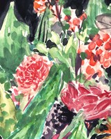 Garden Fest I Framed Print