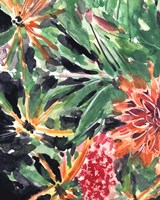 Garden Fest III Framed Print