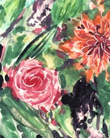 Garden Fest IV Framed Print