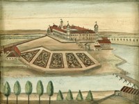 Garden Design IV Framed Print