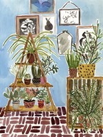 Way to the Jungle III Framed Print