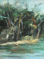 Waterway Jungle I Fine Art Print