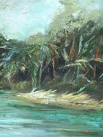 Waterway Jungle II Fine Art Print
