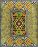 Wallpaper Collage  II Framed Print