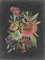 Velvet Floral I Framed Print