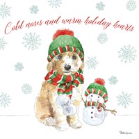 Holiday Paws IV Fine Art Print