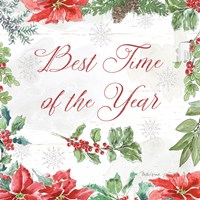 Farmhouse Holidays III Fine Art Print