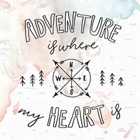 World Traveler III Framed Print