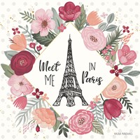 Paris is Blooming V Fine Art Print