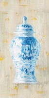 Ginger Jar II Light Crop Fine Art Print