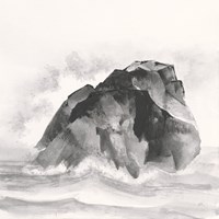 Solitary Rock Fine Art Print