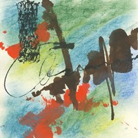 Graffiti Blue I Fine Art Print