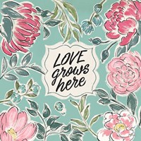 Live in Bloom V Fine Art Print