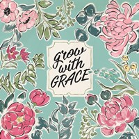 Live in Bloom IV Framed Print