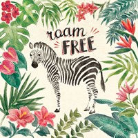 Jungle Vibes IV Framed Print