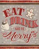 Holiday in the Woods VI Brown Fine Art Print