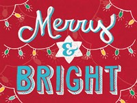Merry and Bright v2 Fine Art Print
