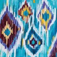 Ikat Jewel III Fine Art Print