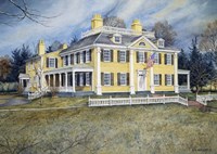 Longfellow's House Fine Art Print