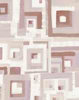 Harbor Windows VIII Blush Framed Print