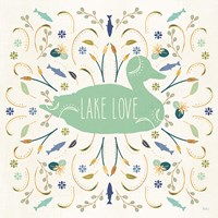 Otomi Lake II Framed Print