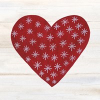 Rustic Valentine Heart II Fine Art Print