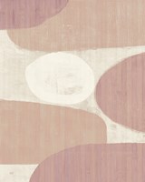 Costa del Sol II Blush Framed Print