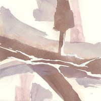 White and Placid I Blush Fine Art Print