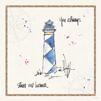 Coastal Buoys IV Framed Print