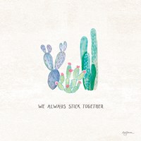 Bohemian Cactus VI Fine Art Print