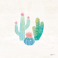 Bohemian Cactus III Fine Art Print