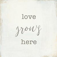 Home Sweet Home III Script Fine Art Print