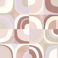 Circle Quartet Blush Fine Art Print