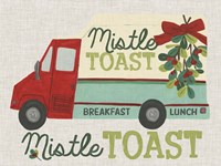 Food Truck Holidays III Framed Print