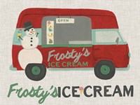 Food Truck Holidays IV Framed Print