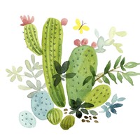 Happy Cactus III Fine Art Print