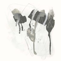 Monochrome Missive I Framed Print