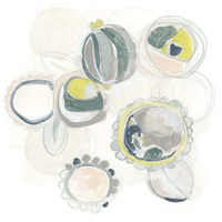 Floral Scumble II Framed Print