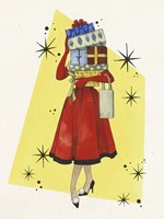 Vintage Christmas I Fine Art Print