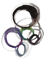 Rounds II Framed Print