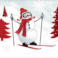 Snow Day I Fine Art Print