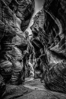 Slot Canyon Utah 8 Black & White Fine Art Print