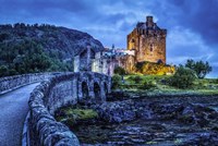 Fairytale Castle Twilight 3 Fine Art Print