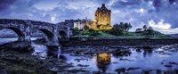 Fairytale Castle Twilight Panorama Fine Art Print