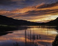 Red Hills Sunset Fine Art Print