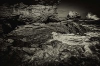 Corona Coast Sepia Fine Art Print