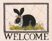 Bunny Welcome Fine Art Print