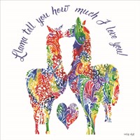 Llama Tell You Fine Art Print