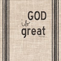 God is Great Fine Art Print