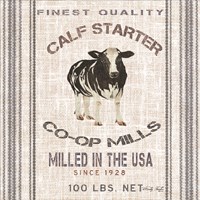 Calf Starter Fine Art Print